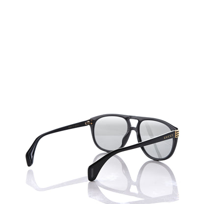 Gucci Acetate Aviator Sunglasses GG0525S Black 4 of 7