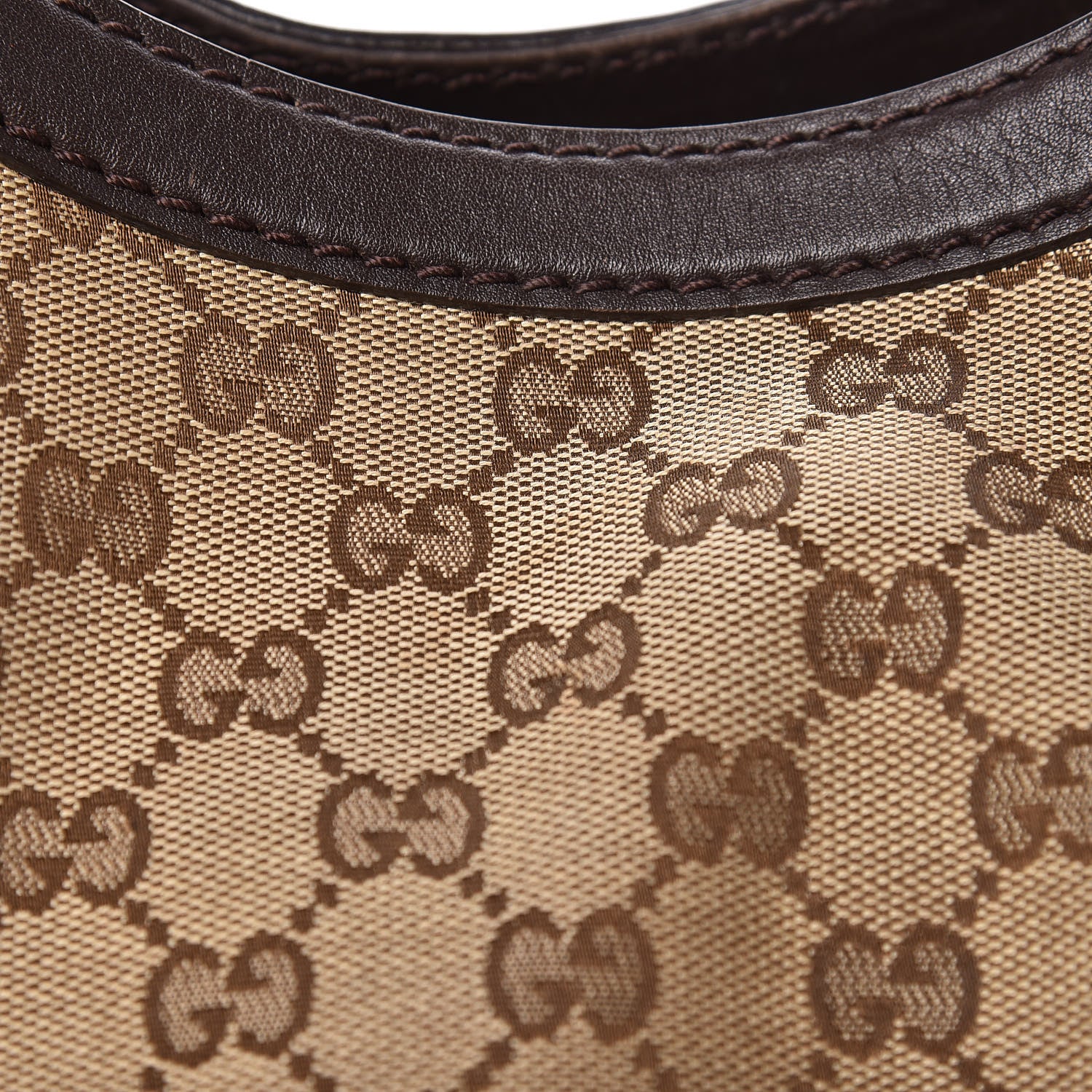 Gucci Monogram Large Sukey Tote Dark Brown 16 of 23