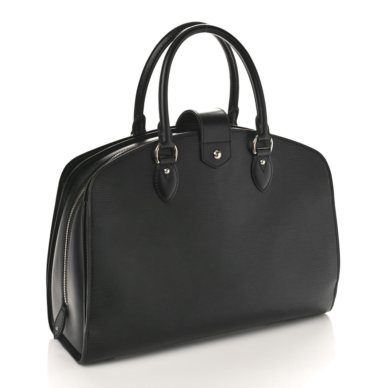 Louis Vuitton Epi Pont-Neuf GM Black 3 of 8