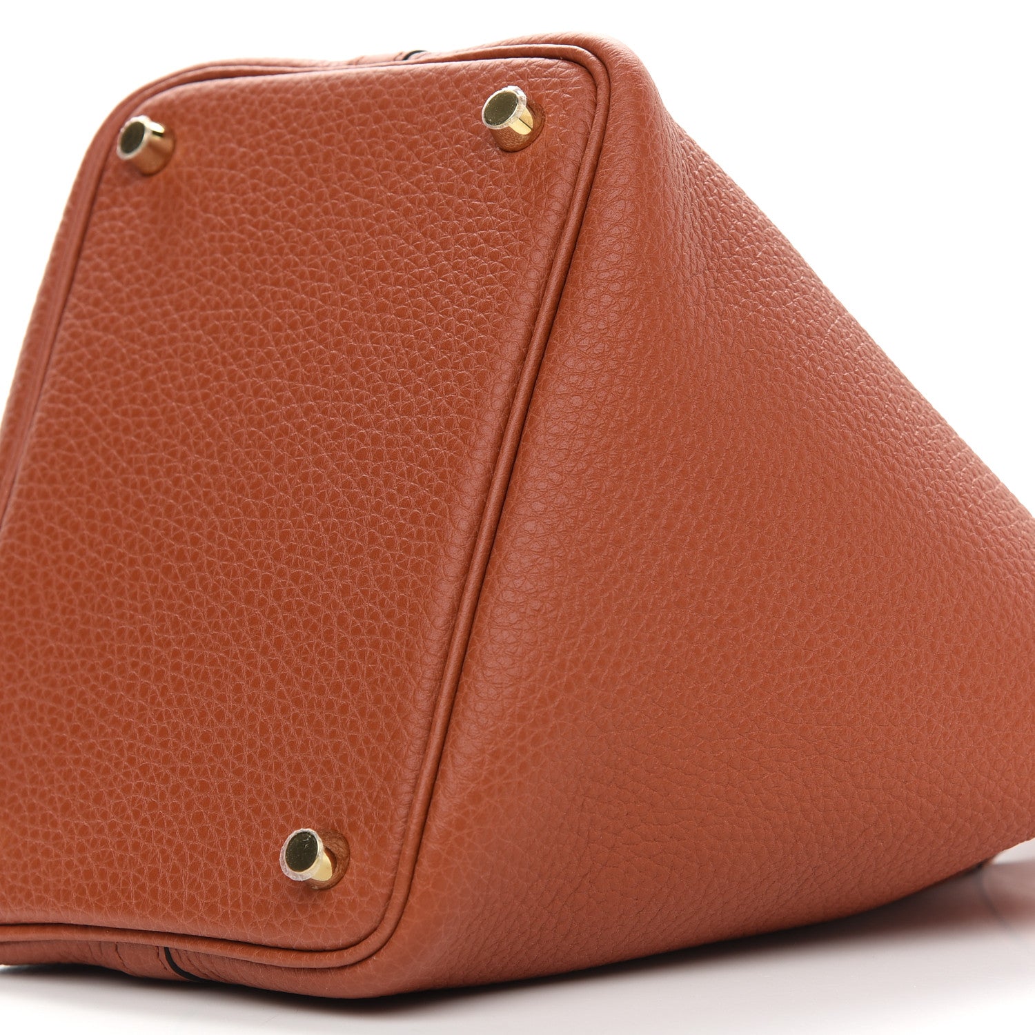 Hermes Taurillon Clemence Picotin Lock 18 PM Cuivre 9 of 9