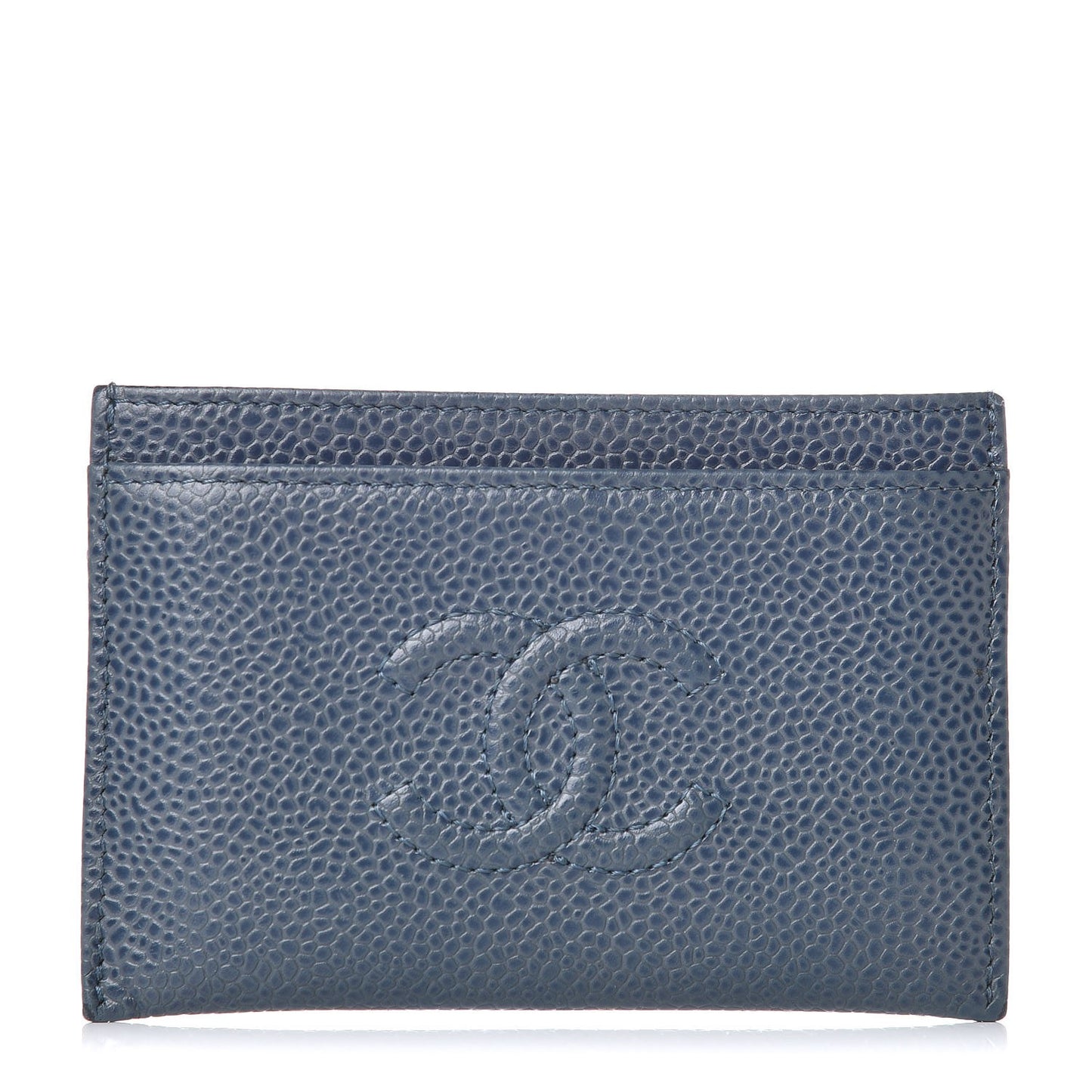 Caviar Timeless CC Card Holder Wallet Blue