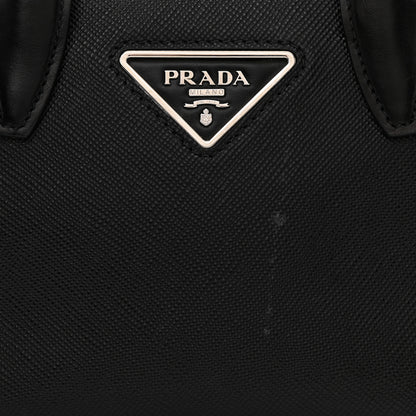 Prada Saffiano Cuir Calfskin Small Kristen Black 14 of 21