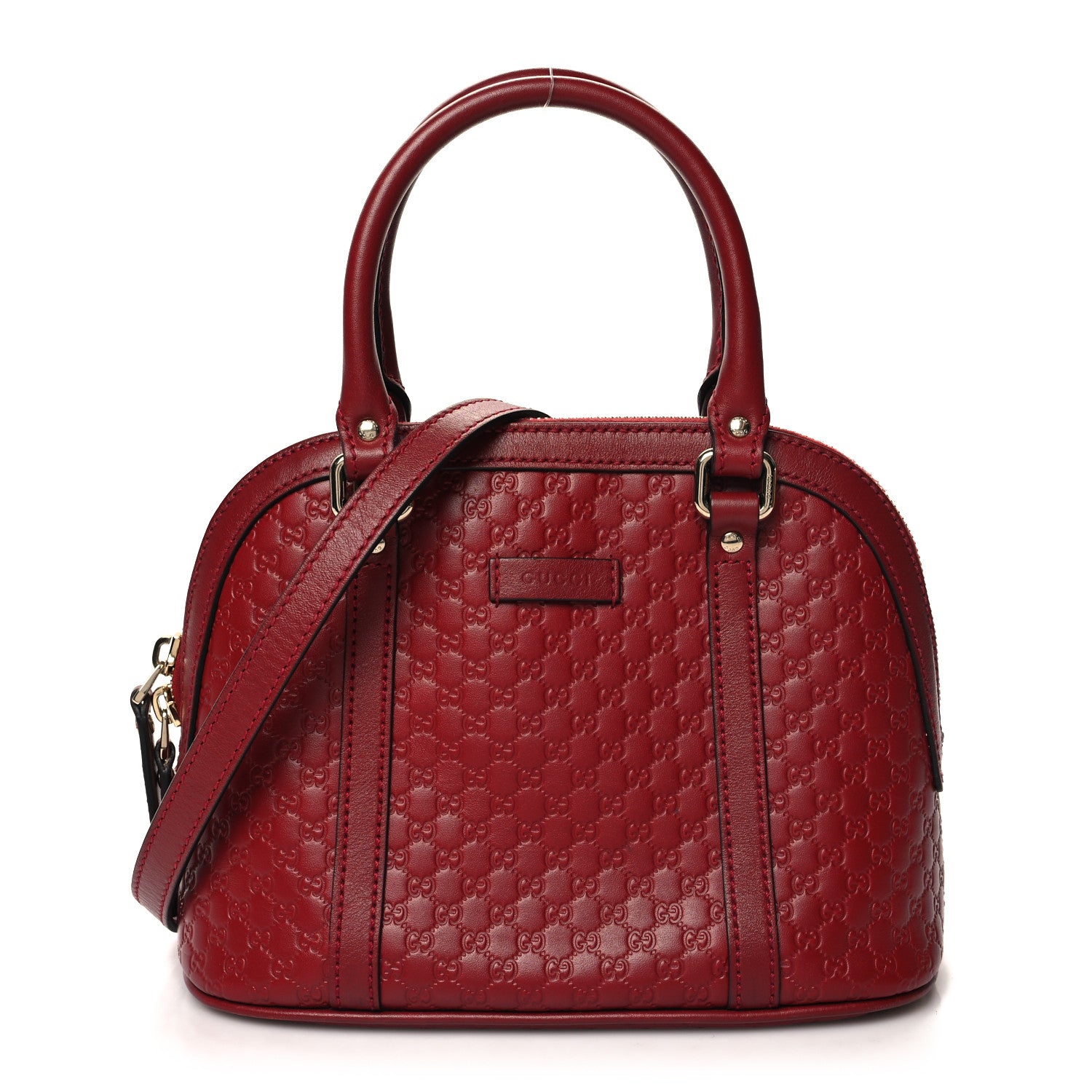 Gucci Soft Microguccissima Mini Dome Bag Rosso 1 of 15