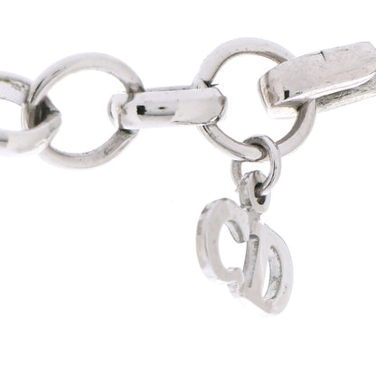 Christian Dior Bow CD Necklace Silver 5 of 6