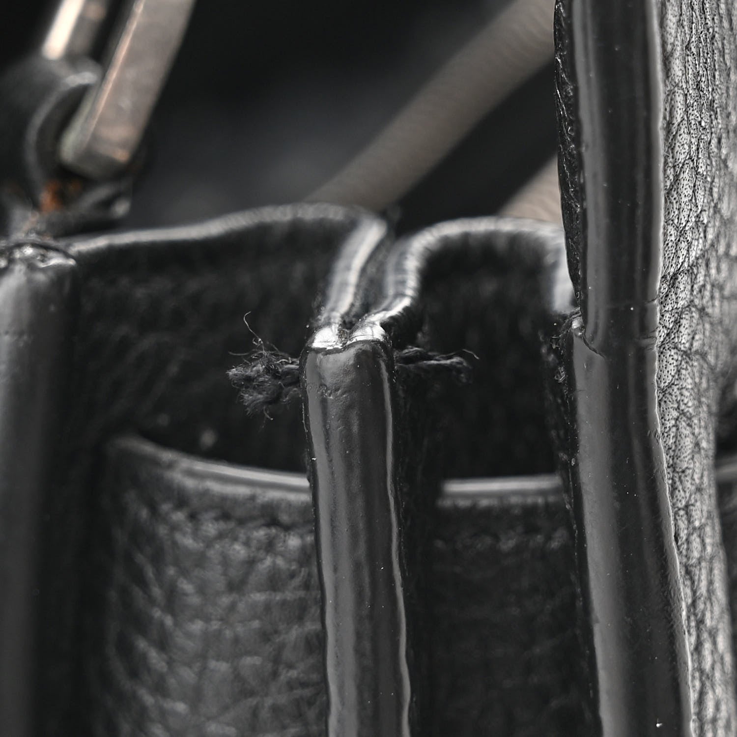 Saint Laurent Grained Calfskin Small Supple Sac De Jour Black 11 of 11