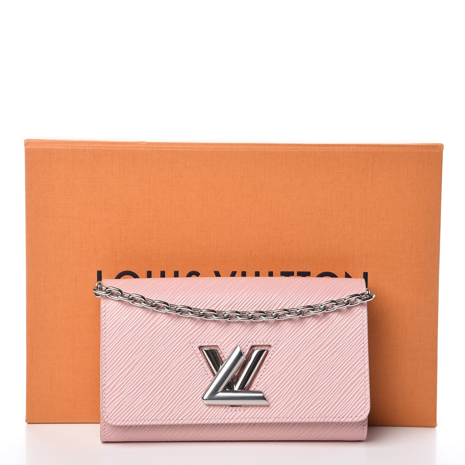 Louis Vuitton Epi Twist Chain Wallet Rose Ballerine 9 of 9