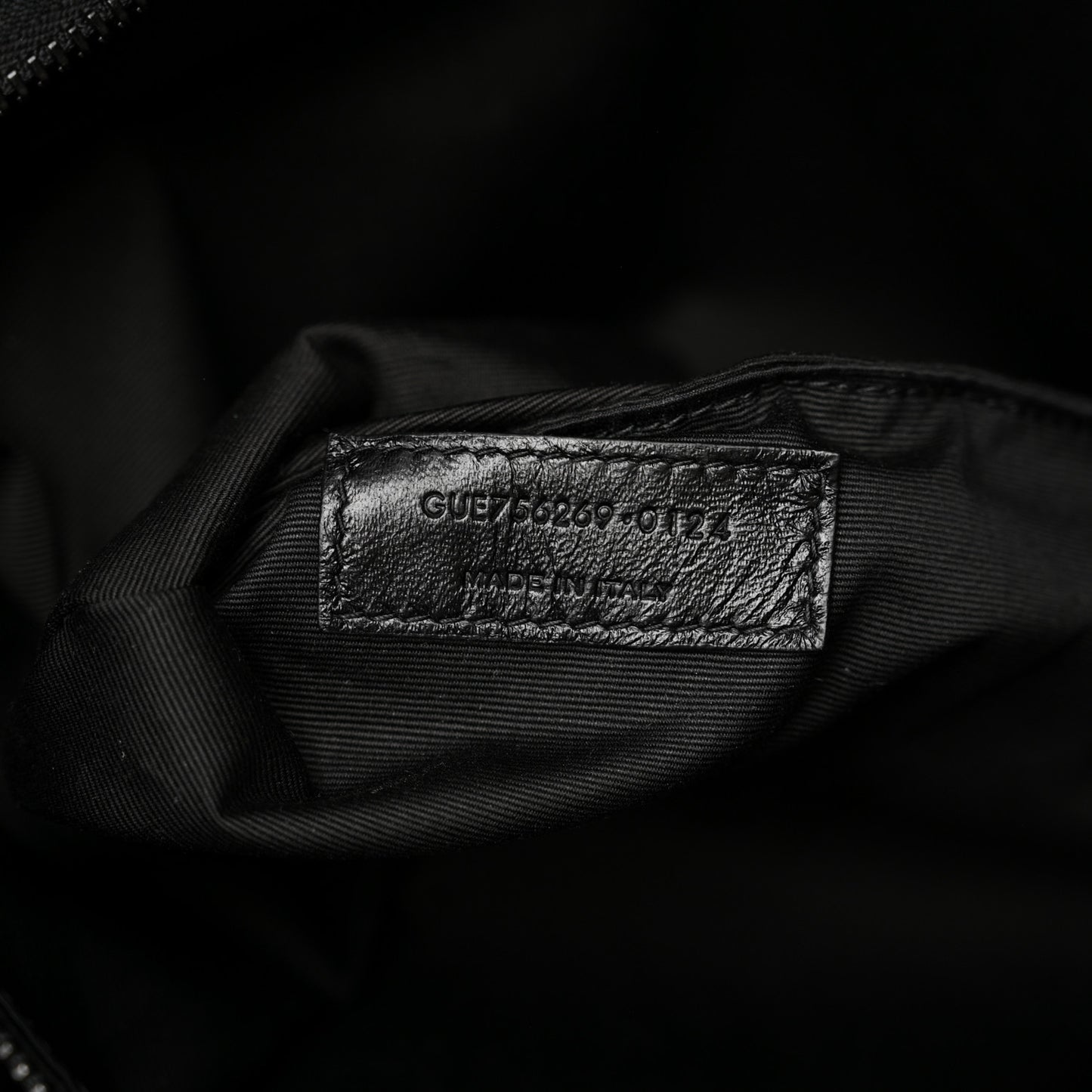 Silktech Canvas Wide Puffer Tote Black