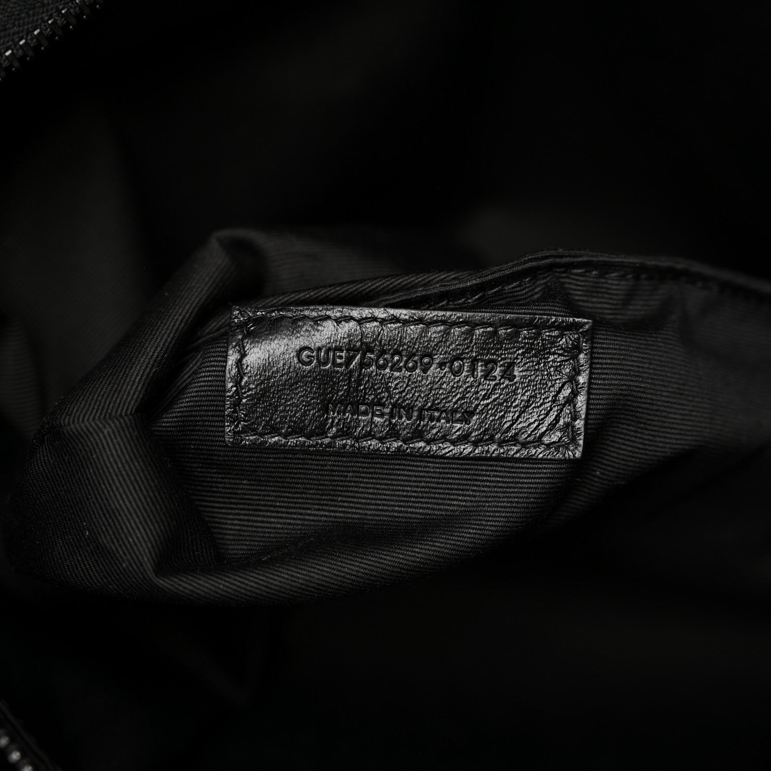 Saint Laurent Silktech Canvas Wide Puffer Tote Black 7 of 10