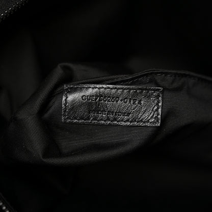 Saint Laurent Silktech Canvas Wide Puffer Tote Black 7 of 10