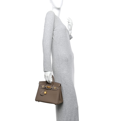 Hermes Togo Birkin 25 Etoupe 2 of 11