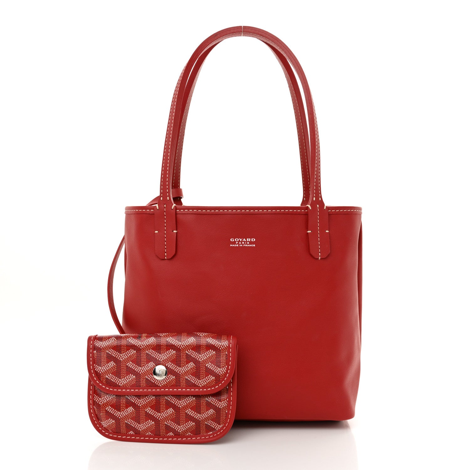 Goyard Goyardine Reversible Mini Anjou Red 5 of 22