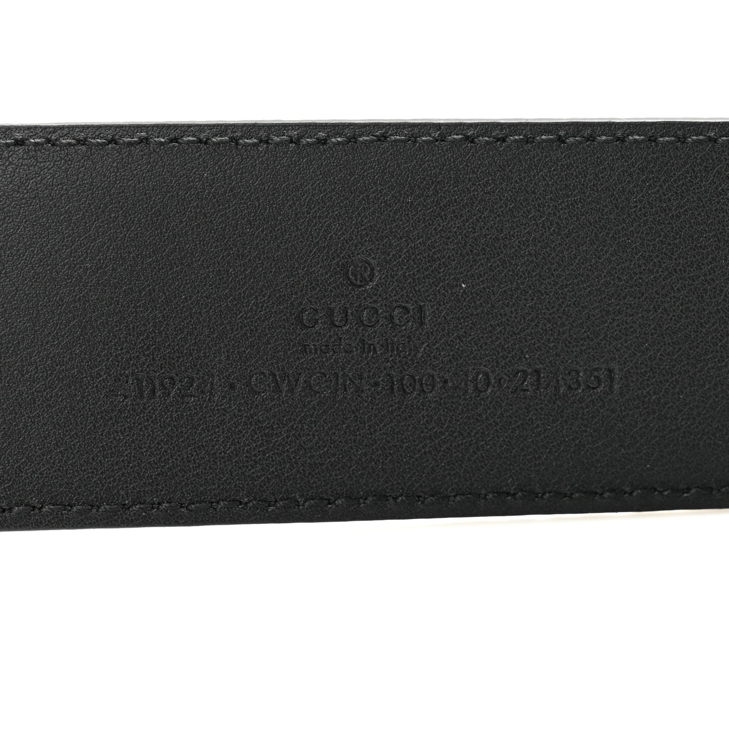 Gucci Guccissima Interlocking G 40mm Belt 100 40 Black 5 of 6