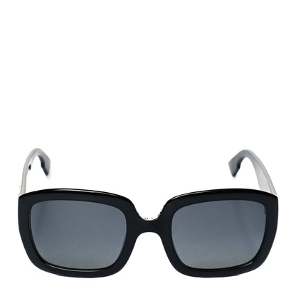 Christian Dior Acetate DDior Square Sunglasses Black 2 of 7