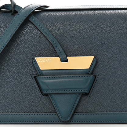 Loewe Grained Calfskin Medium Barcelona Shoulder Bag Indigo 7 of 10