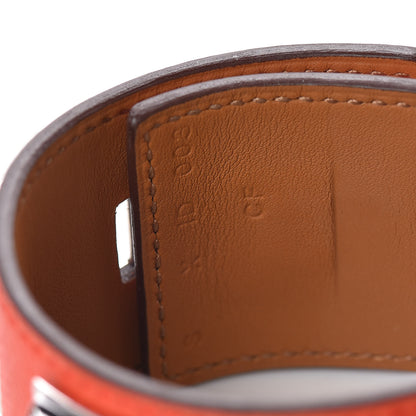 Hermes Epsom Collier de Chien CDC Bracelet S Orange Poppy 4 of 8