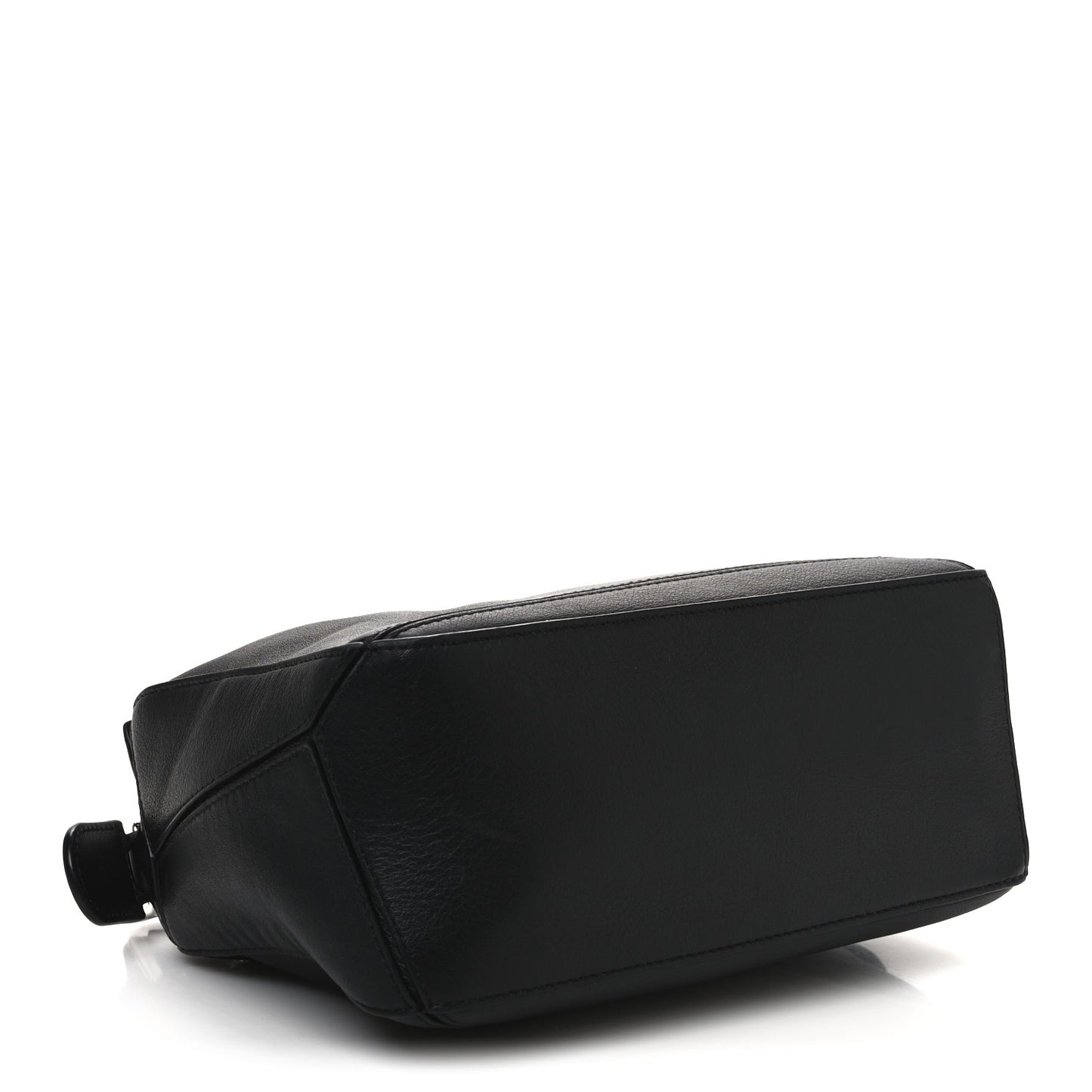 Calfskin Small Puzzle Bag Black