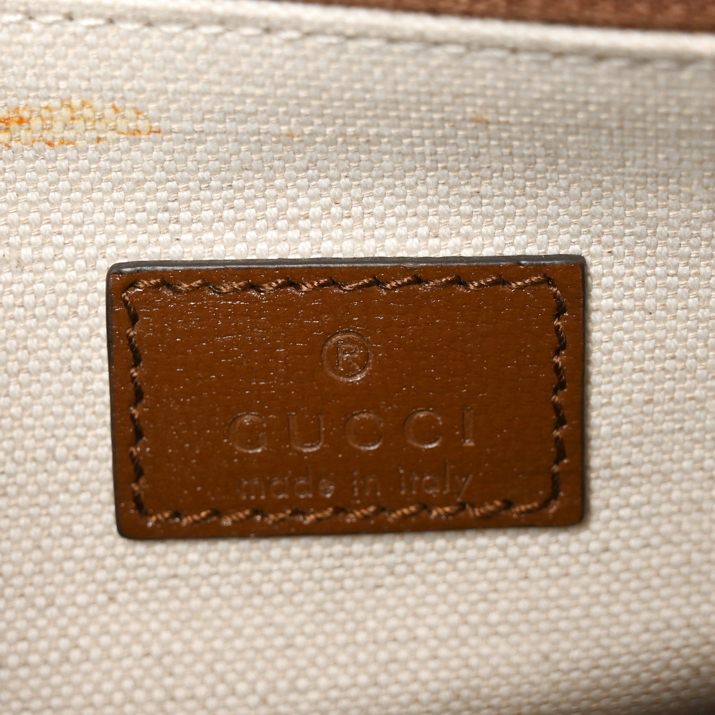 GG Supreme Monogram Azalea Calfskin Web Medium Horsebit 1955 Shoulder Bag Beige Ebony Brown Sugar