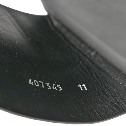 Gucci GG Supreme Monogram Mens Blooms Slide Sandals 11 Beige Green 7 of 9