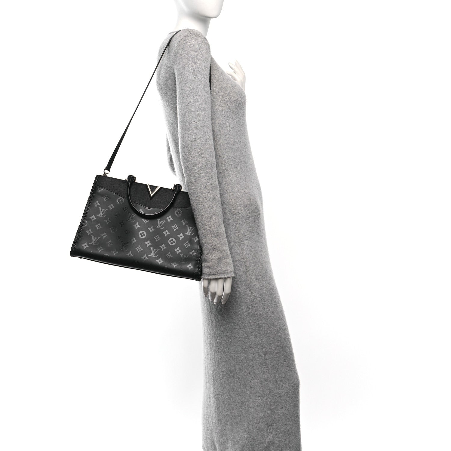 Louis Vuitton Monogram Cuir Plume Very Zipped Tote 2 of 10