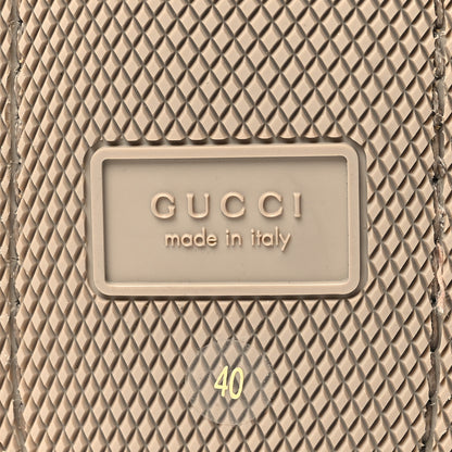 Gucci Calfskin Wool Womens Fria Horsebit Ankle Boots New 40 Caramel Butterscotch 6 of 7