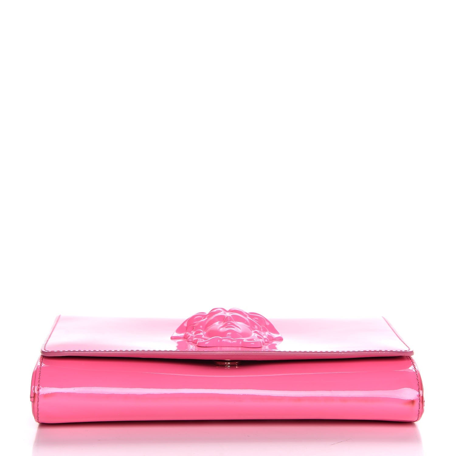Versace Patent Palazzo Medusa Chain Evening Bag Pink 11 of 15