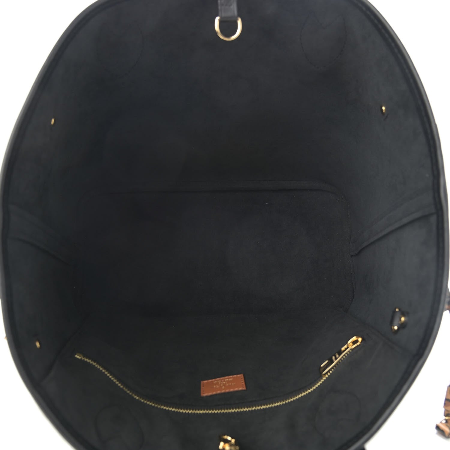 Louis Vuitton Empreinte Monogram Giant Wild At Heart Neverfull MM Black 6 of 10