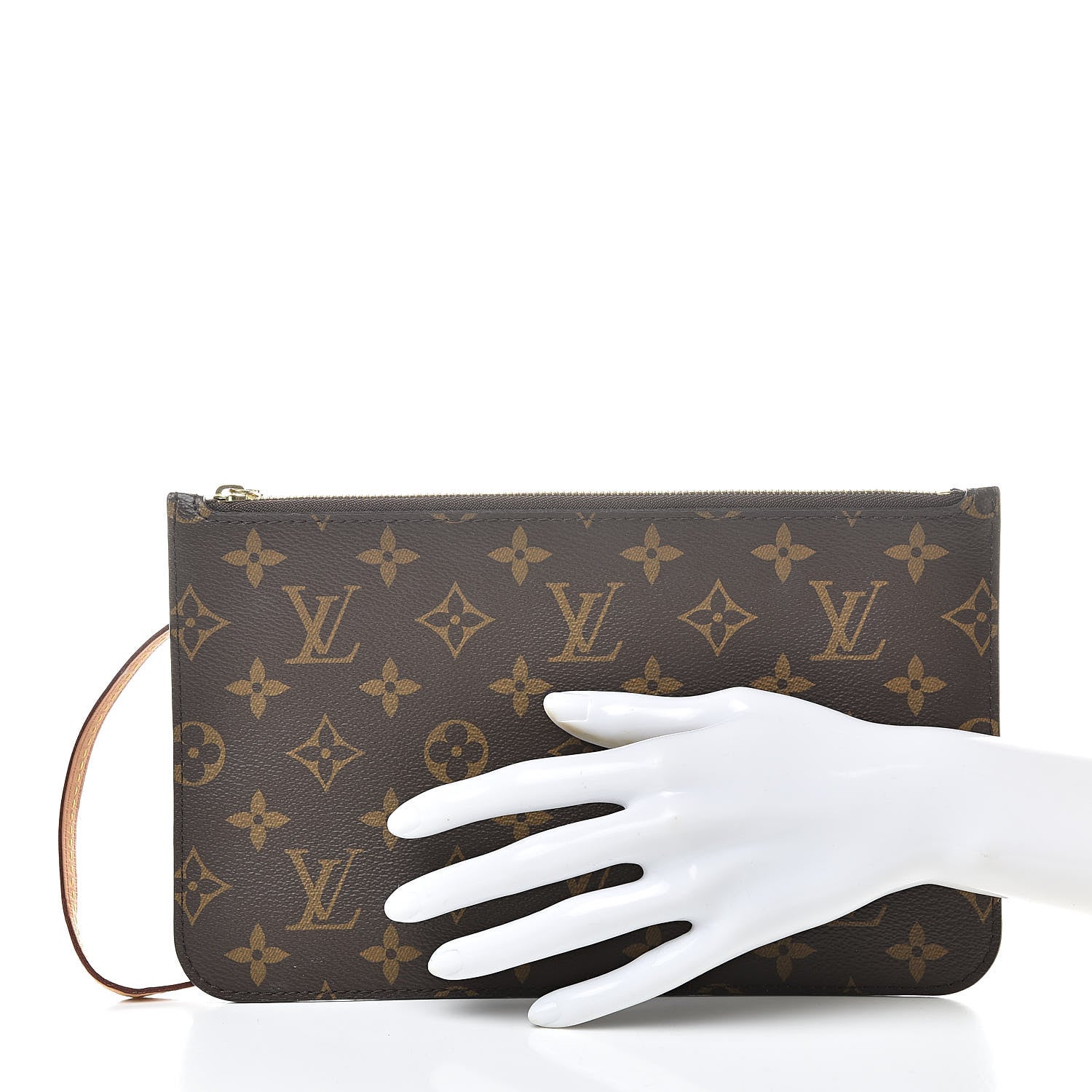 Louis Vuitton Monogram Neverfull MM GM Pochette 2 of 11