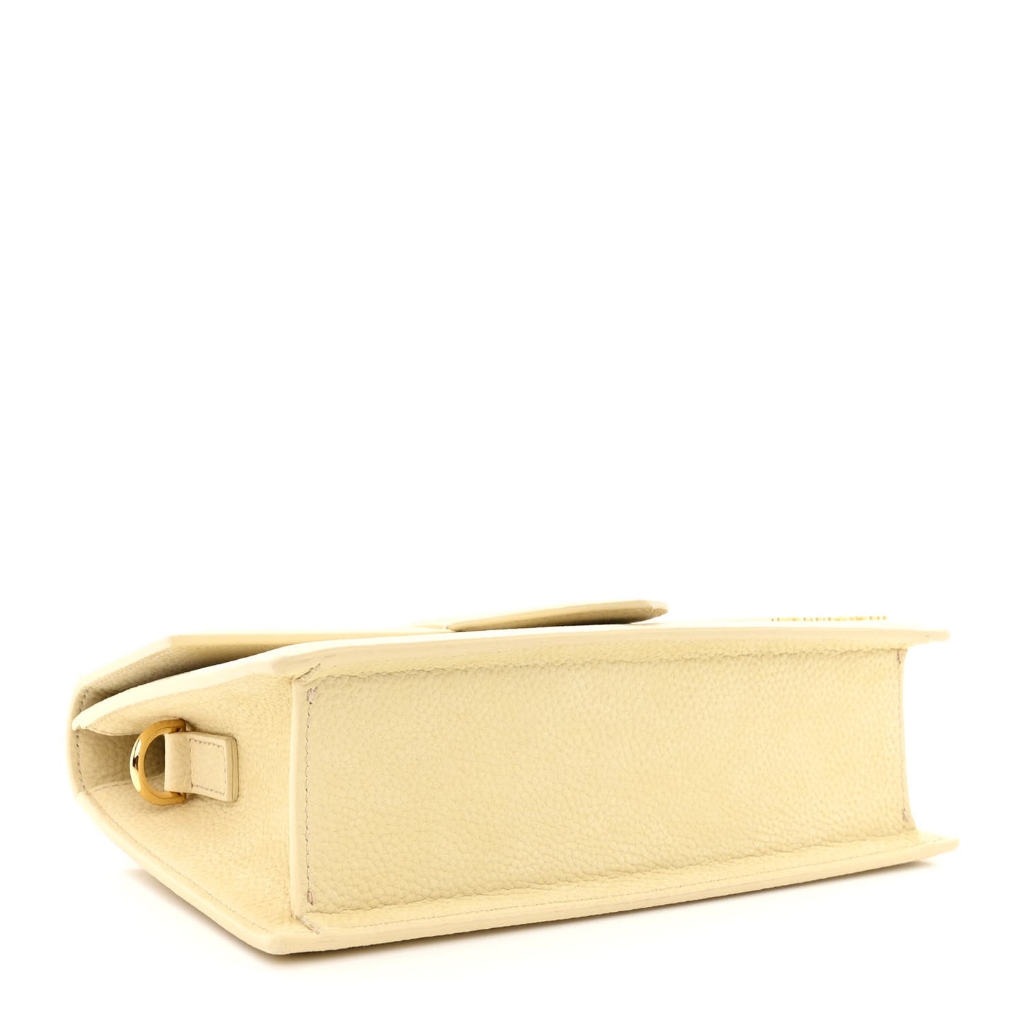 Grained Calfskin Le Grand Bambino Light Yellow