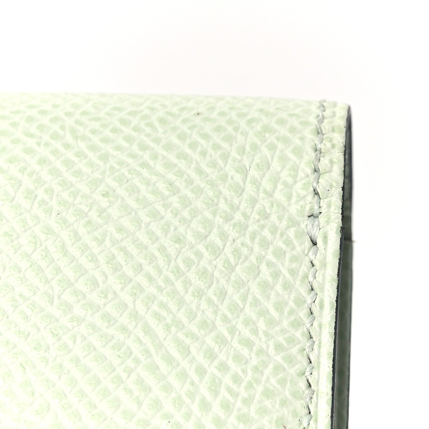 Hermes Epsom Bearn Compact Wallet Vert Fizz 13 of 15