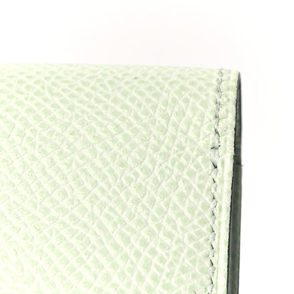 Hermes Epsom Bearn Compact Wallet Vert Fizz 13 of 15