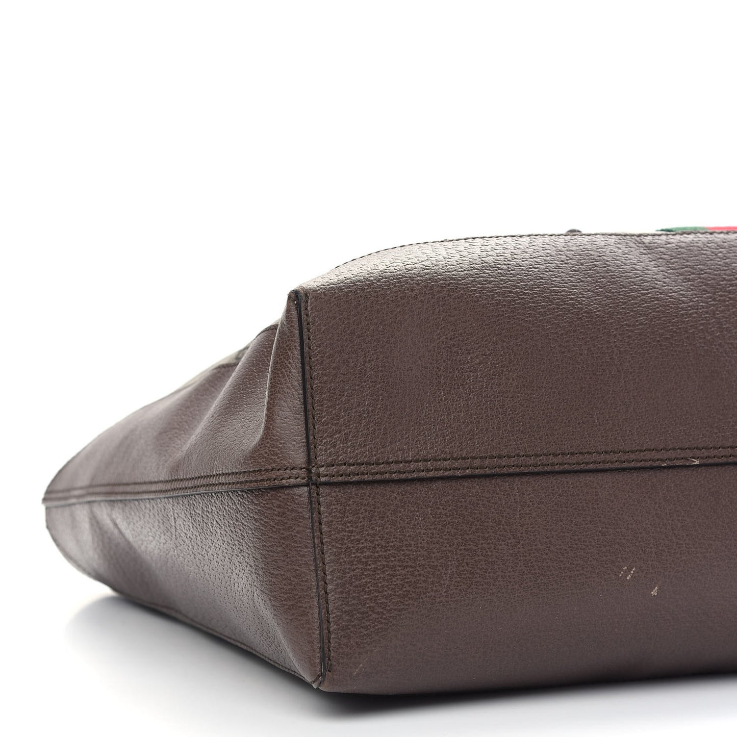 GG Supreme Monogram Web Ophidia Tote Brown