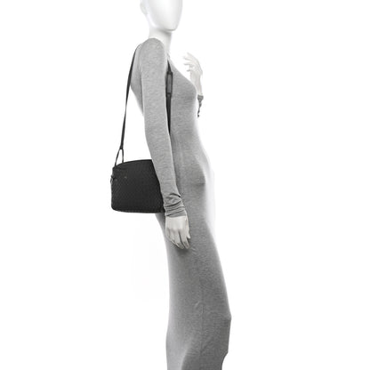 Bottega Veneta Nappa Intrecciato Nodini Crossbody Messenger New Light Grey 2 of 18