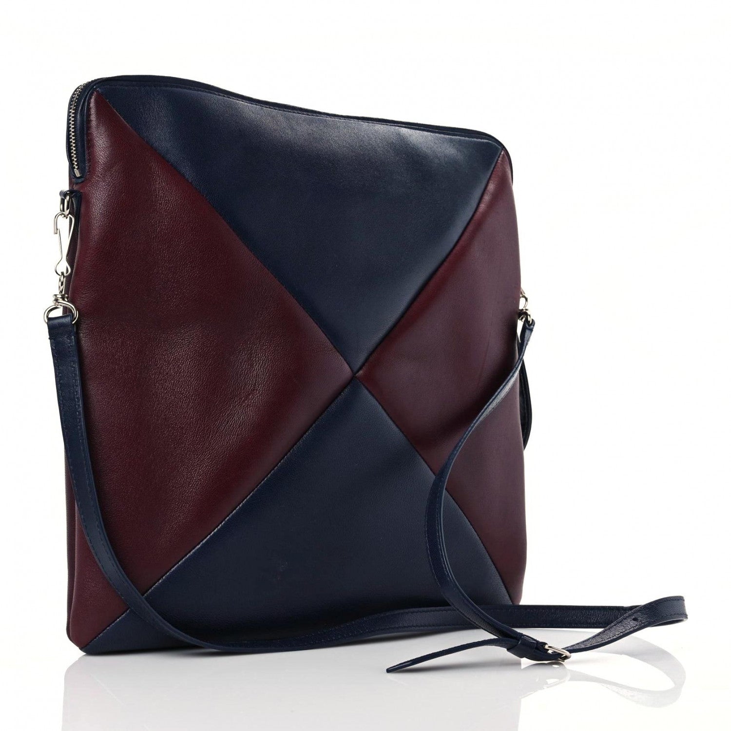 Balenciaga Agneau S Cushion Square AJ Crossbody Dark Night Red 3 of 20