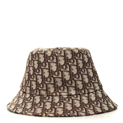 Christian Dior Oblique Reversible Leopard Bucket Hat Beige 5 of 12