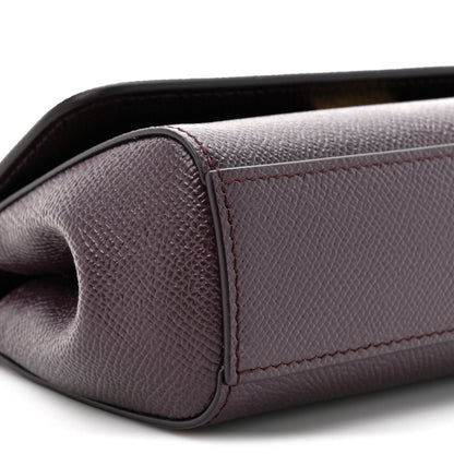 Dolce & Gabbana Dauphine Mini Miss Sicily Bag Burgundy 9 of 9