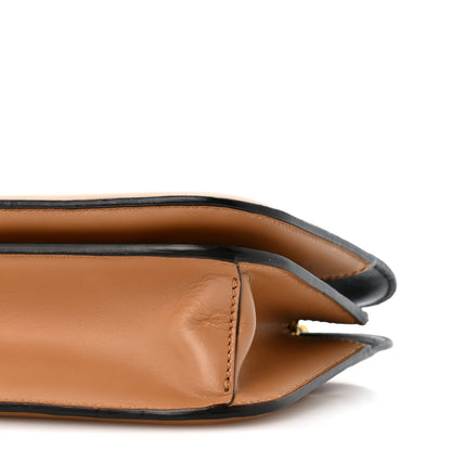 Fendi Vitello King Nubuck Pequin Karligraphy Pocket Shoulder Bag Biscuit Tobacco Moro 10 of 12