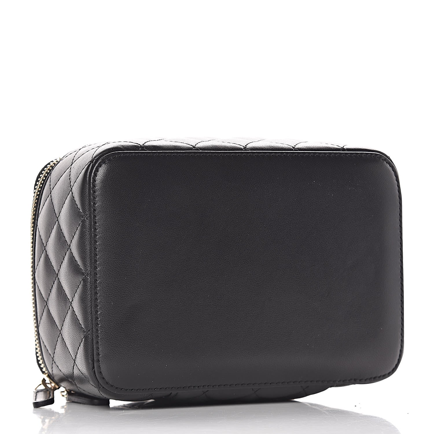 Chanel Lambskin Quilted Jewelry Case Black 5 of 15