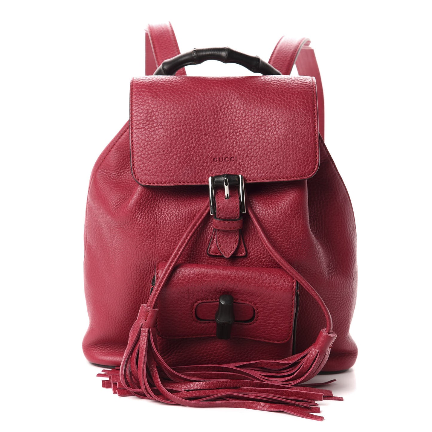 Cellarius Calfskin Small Bamboo Backpack Petunia