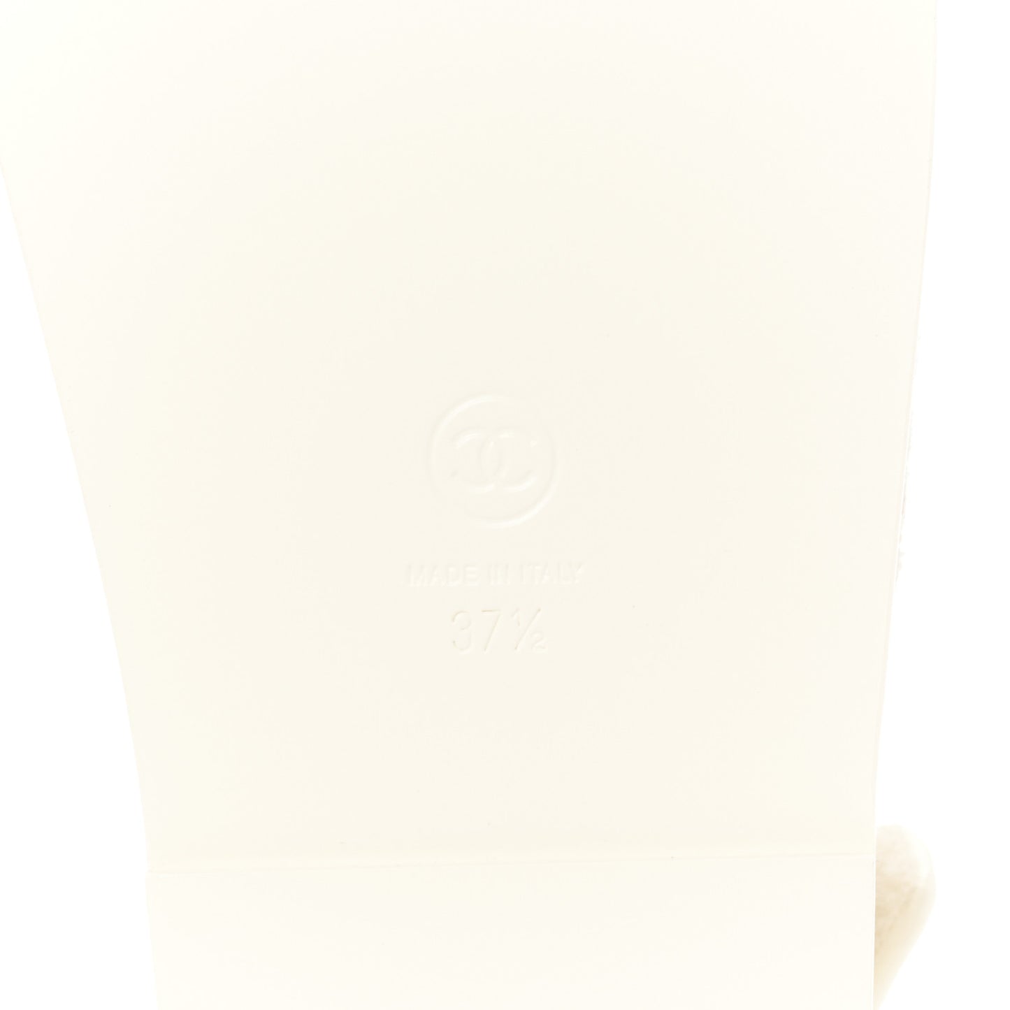 Knit Fabric Velcro Dad Sandals 37.5 Ivory