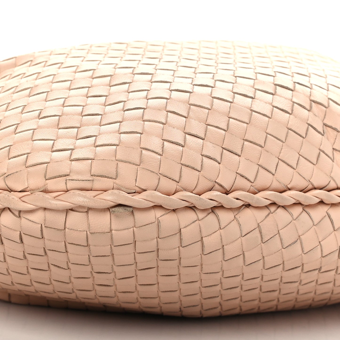 Nappa Intrecciato Large Veneta Hobo Flamingo