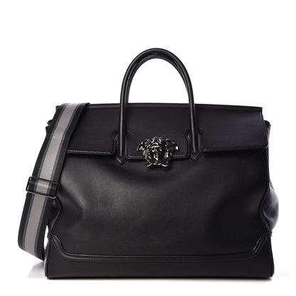 Versace Calfskin XL Palazzo Empire Bag Black 1 of 15