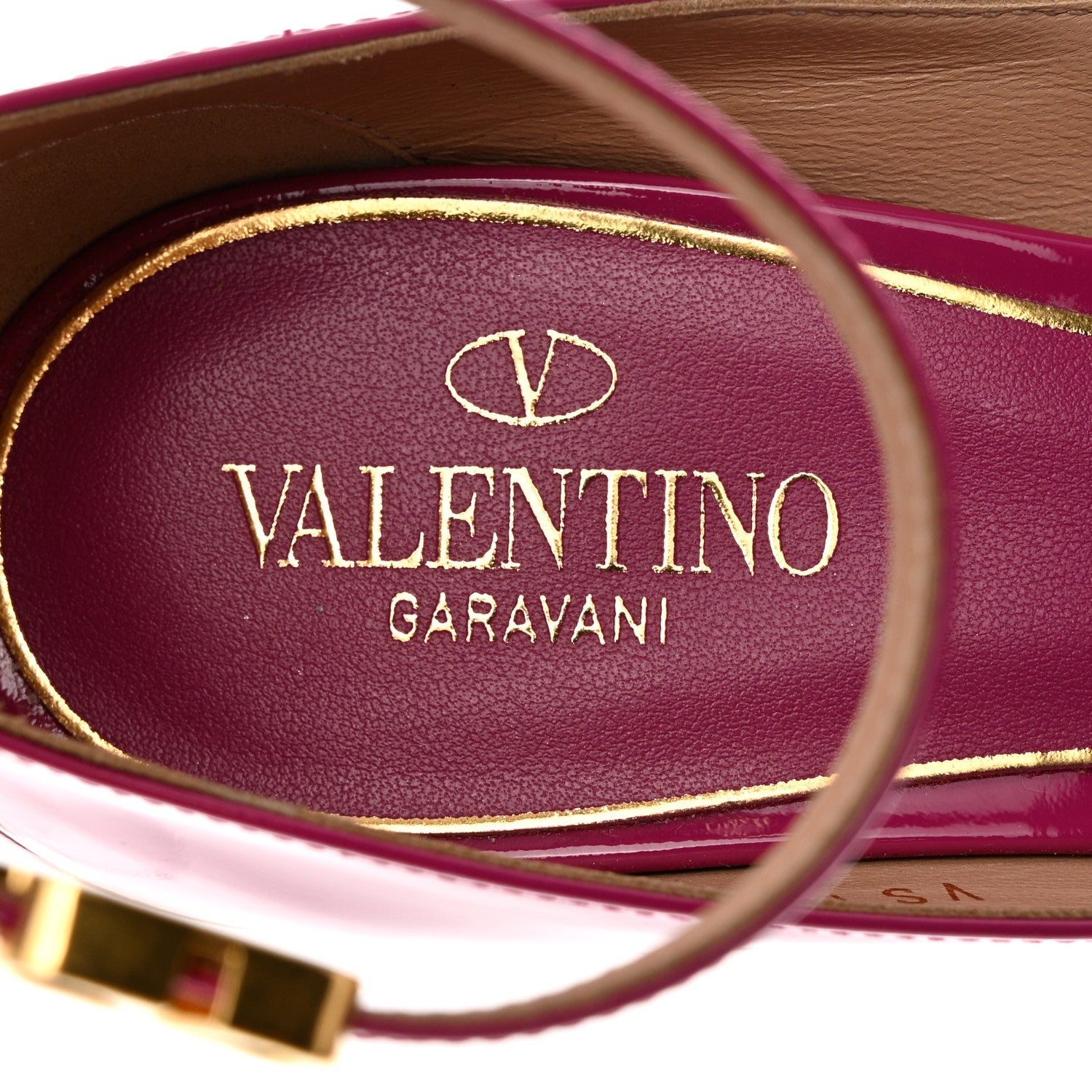 Valentino Garavani Patent Tan-Go 50/120mm Platform Pumps 37.5 Rose Violet 7 of 13