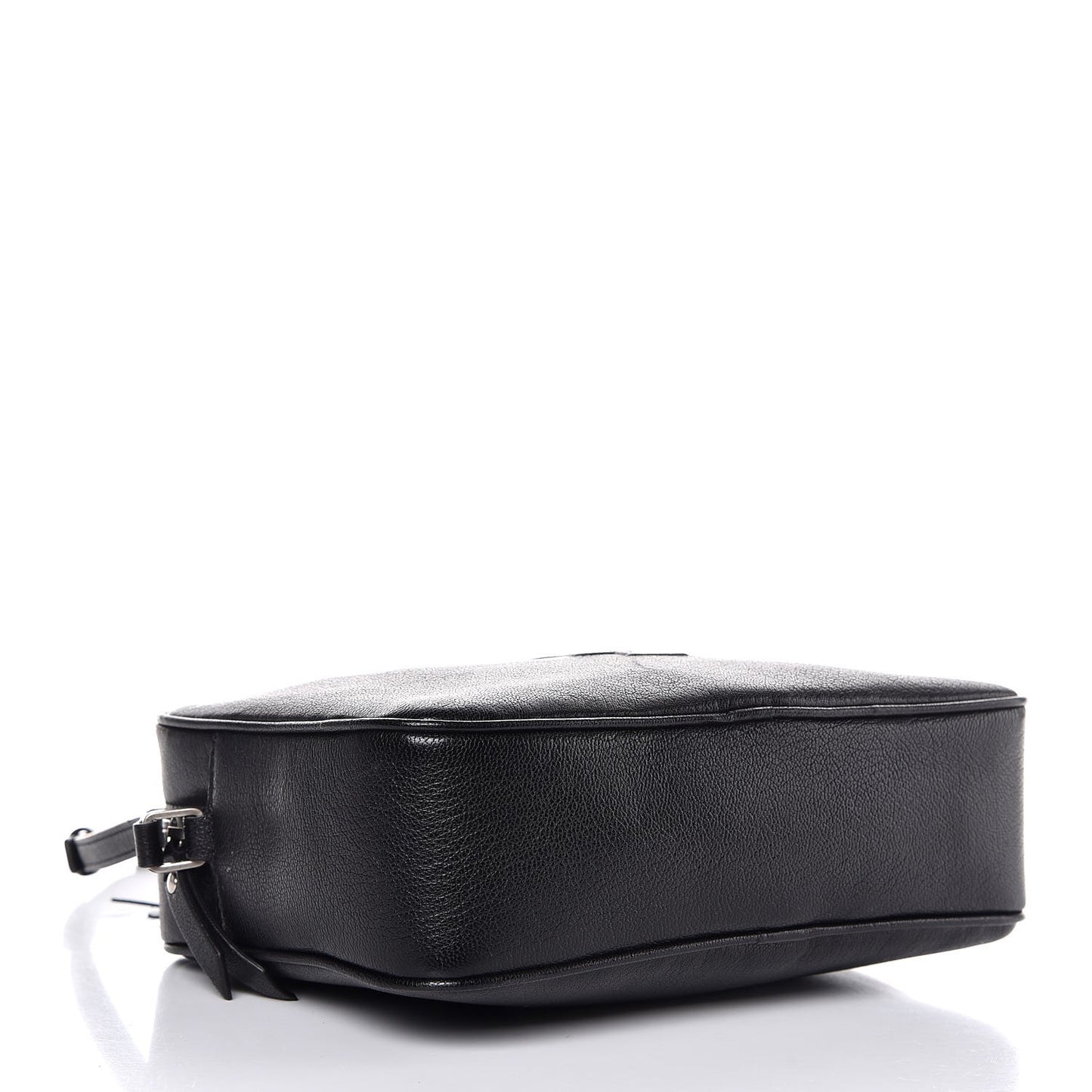 Lambskin Monogram Small Lou Camera Bag Black