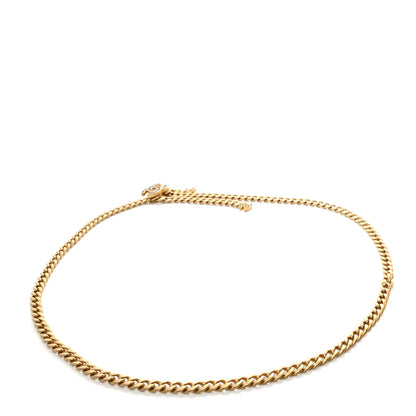 Chanel Enamel CC Chain Logo Belt Gold Black 2 of 3