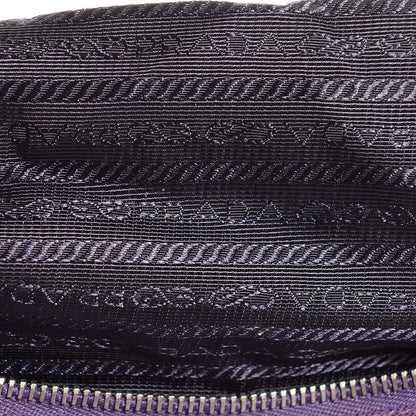 Prada Nylon Tessuto Impuntu Quilted Flap Anemone 9 of 10