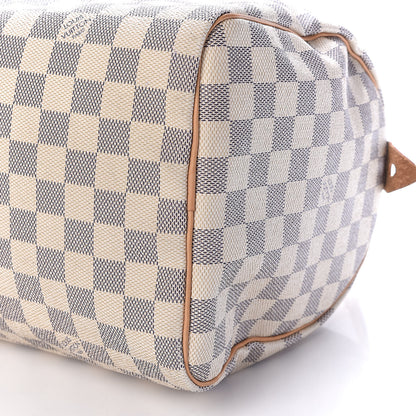 Louis Vuitton Damier Azur Speedy 30 12 of 12