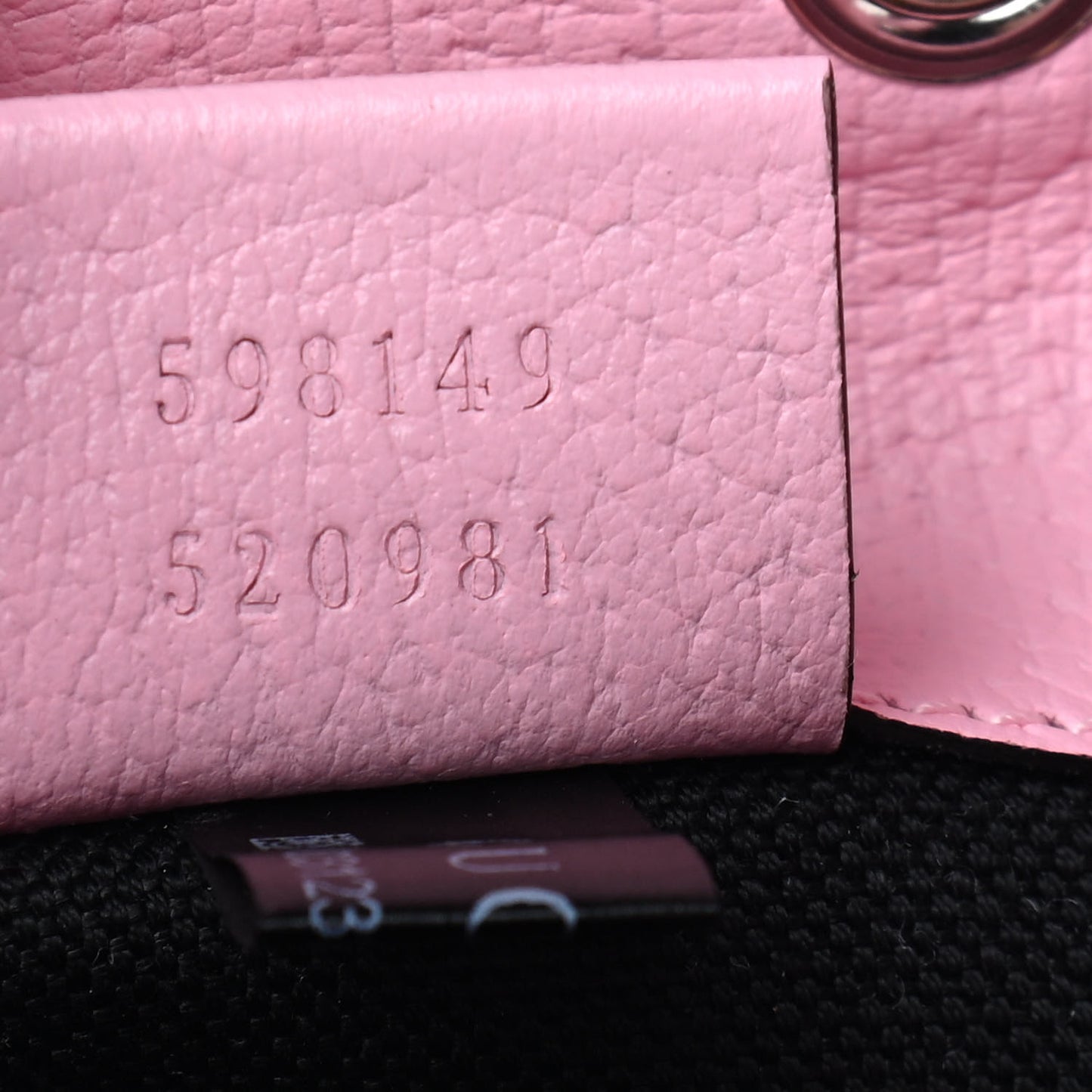 GG Supreme Monogram Psychedelic Bucket Bag Black Multicolor Sugar Pink