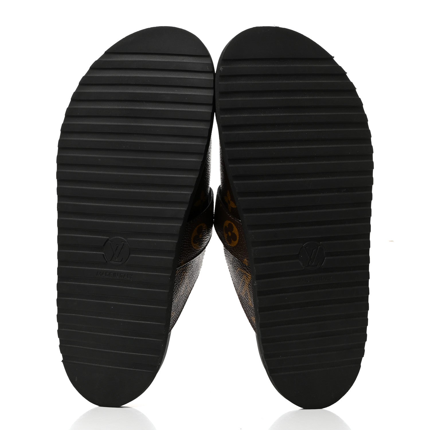 Louis Vuitton Patent Monogram Womens Cosy Flat Comfort Clog Mules 38.5 Brown 5 of 8