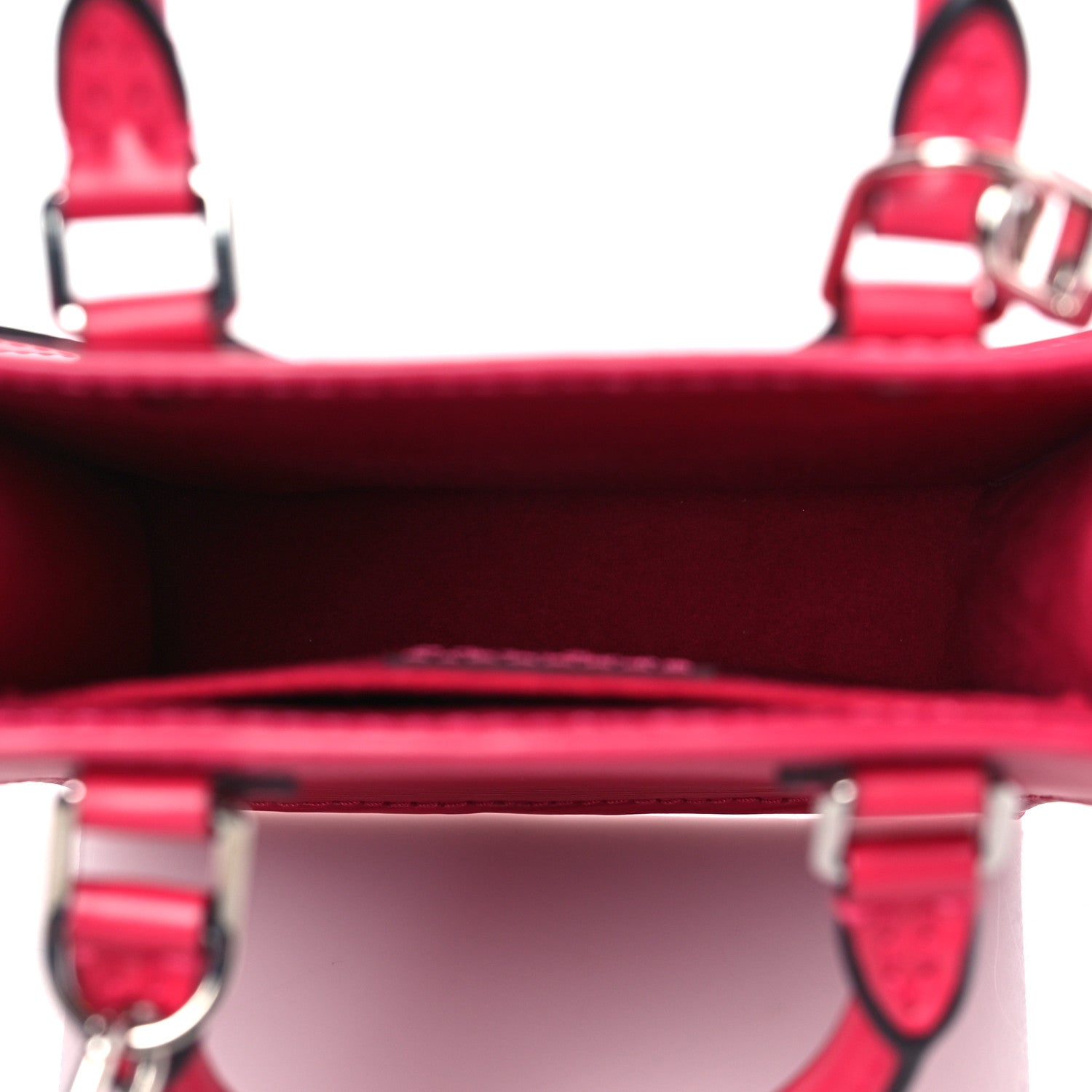 Louis Vuitton Epi Petit Sac Plat Rose Pondicherry 5 of 10