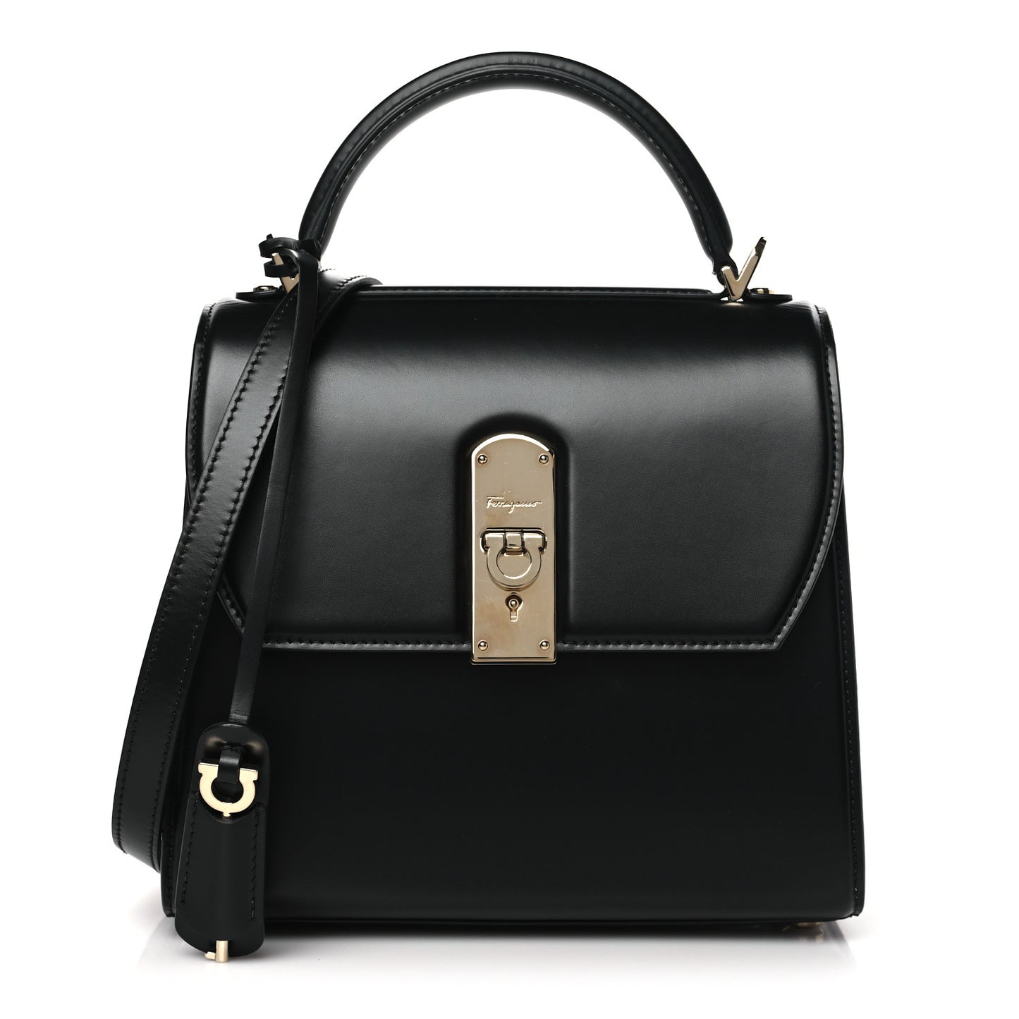 Smooth Calfskin Medium Boxyz Black